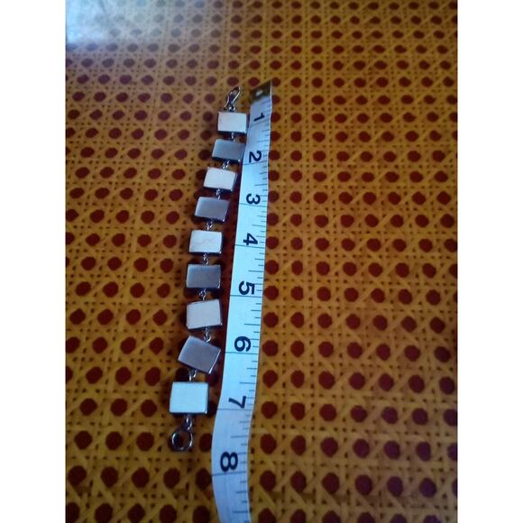 Jessica Lee 925 Sterling Silver Sea Glass Bracelet - Picture 9 of 9